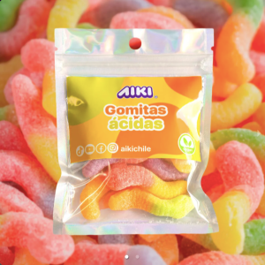 Gomitas Ácidas Gusanitos